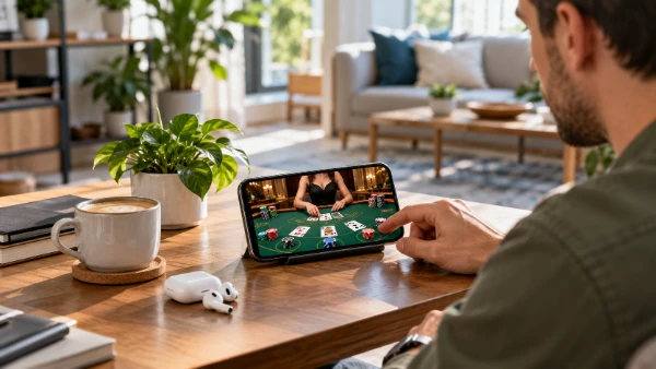 Smartphone casino gaming