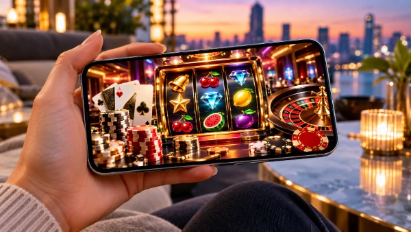 Smartphone casino gaming